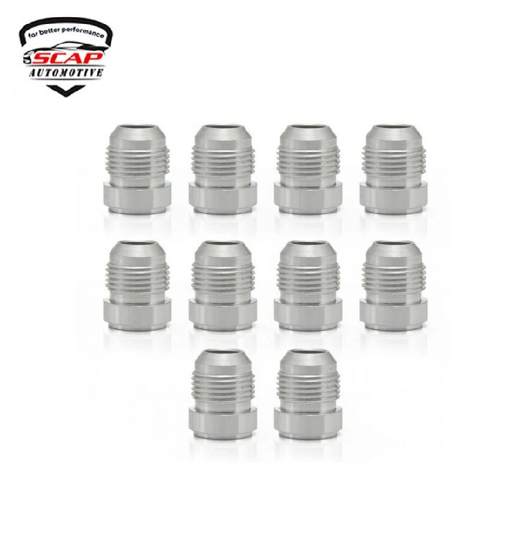 10AN MALE ALUMINUM WELD ON FITTING  XA70169  HJTAN10 (SKU 34-244)