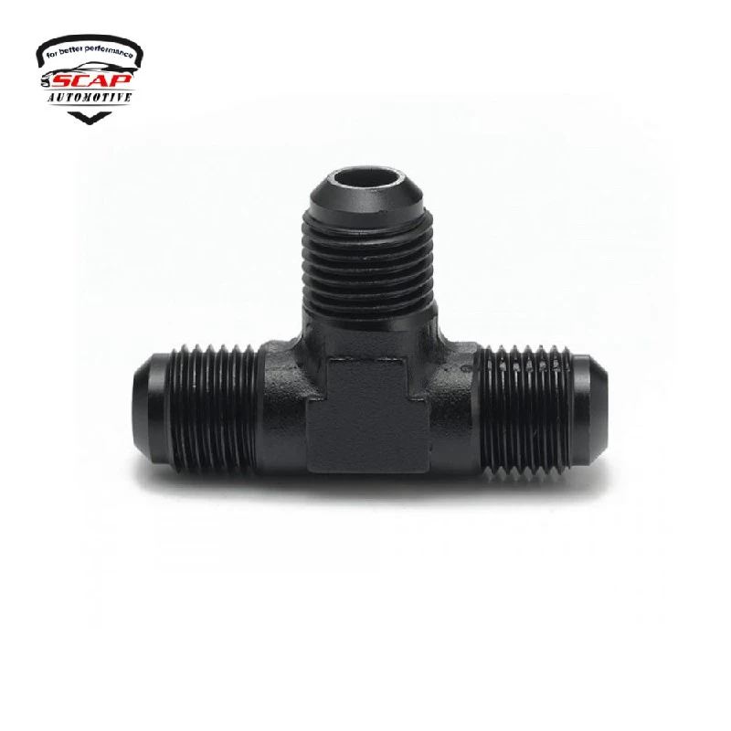 HFJTTAN6 TEE ADAPTOR AN6 BLACK XA70159 (SKU 34-240)