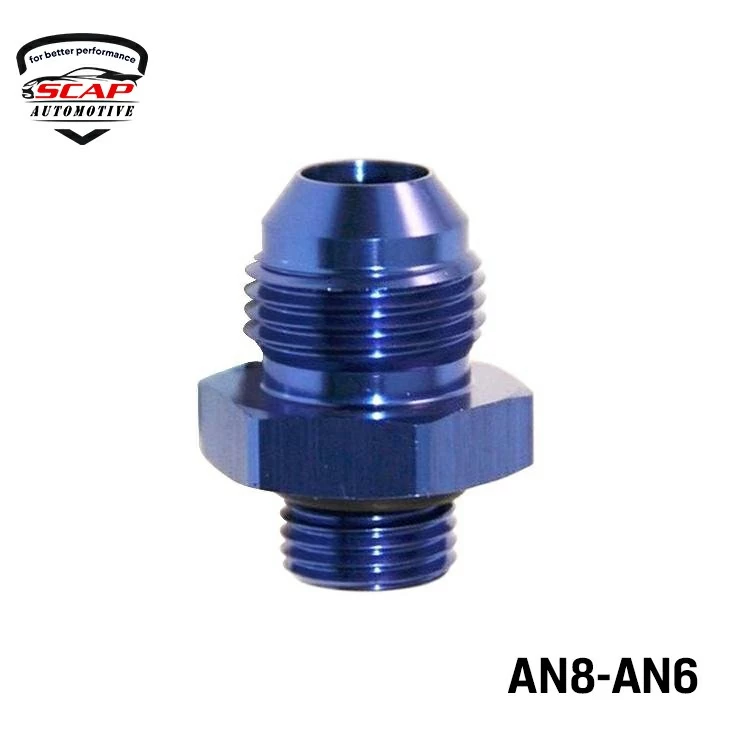 AN8-AN6 MALE ADAPTOR SCAP-XA70109  (SKU 34-178)