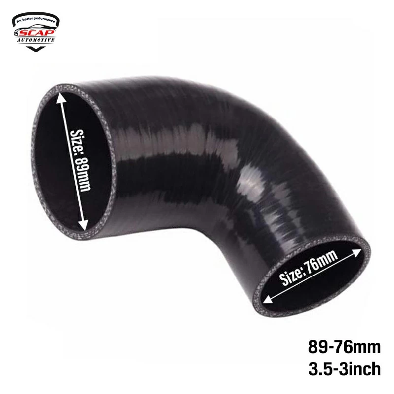 SILICONE HOSE 90*3-4.0" SCAP-SH90*3-4.0  (SKU 34-143)