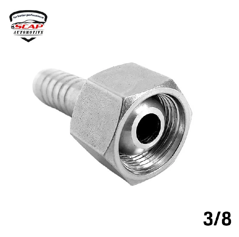 FITTING 3/8 STRAIGHT  SCAP-FJS7  (SKU 34-109)