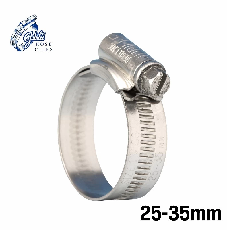 HOSE CLIP 25-35MM NO.1 JUBILEE JUBLY-4200035-1  (SKU 34-099)