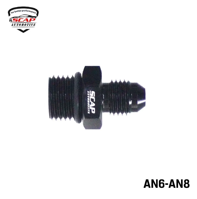 AN6-AN8 MALE ADAPTOR SCAP XA70110  (SKU 34-077)
