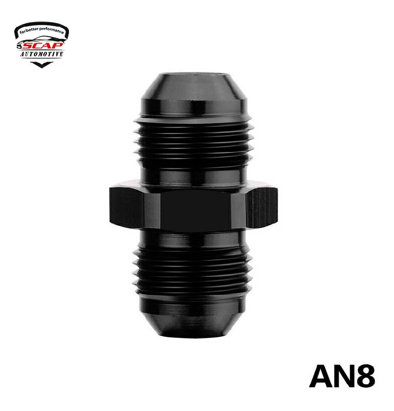 AN8 MALE UNION ADAPTER SCAP XA70125  (SKU 34-072)