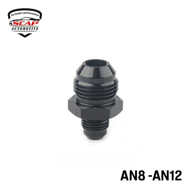 AN10 TO AN6 UNION MALE ADAPTOR FUEL FITTING SCAP XA70162  (SKU 34-063)