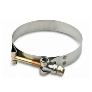 HOSE CLAMP T-BOLT 4.00" S.STEEL 0450 TDS TDS-CLTB400  (SKU 34-255)