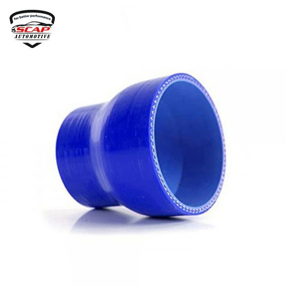 4"-4.5" STRAIGHT REDUCER SILICONE HOSE BLUE SCAP SHR4-4.5BL (SKU 34-341)