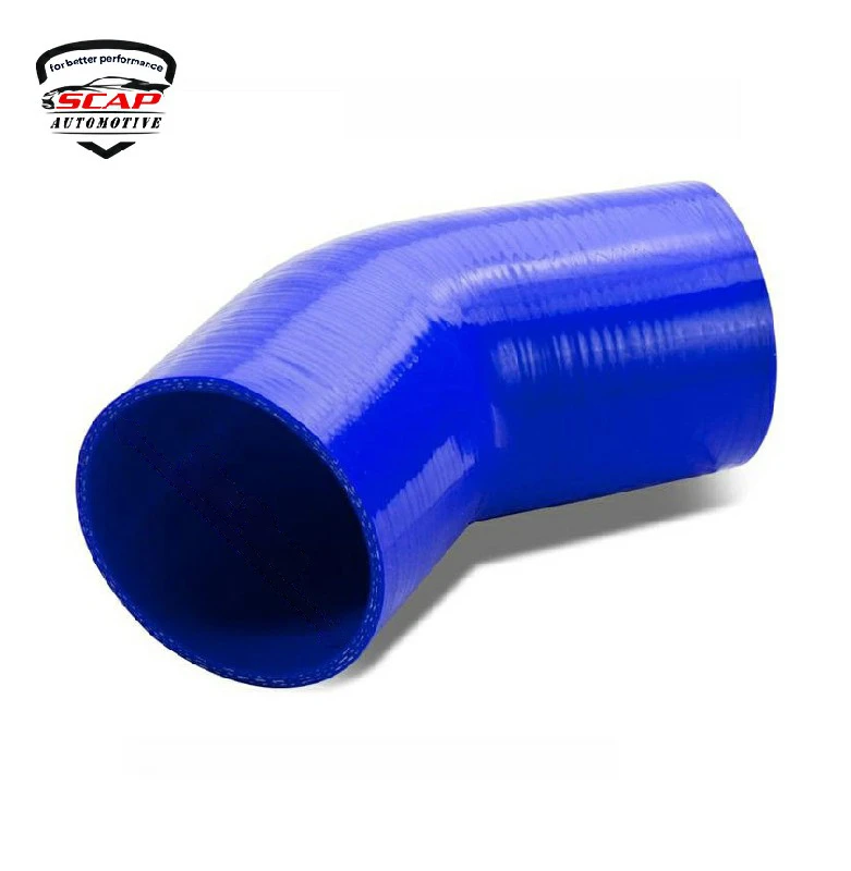 3"-4"INCH 76MM-102MM 45D BLUE REDUCER HOSE SCAP SH45DR3-4BL  (SKU 34-361)