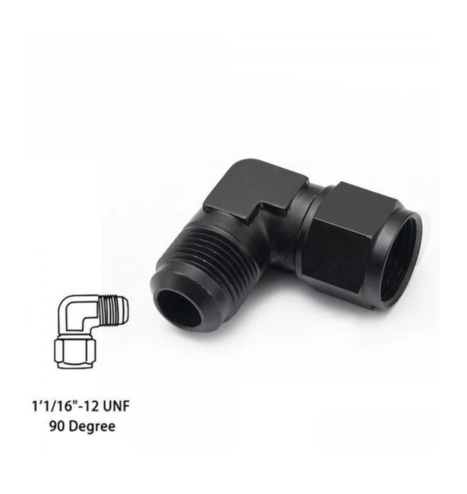 AN10 FEMALE TO MALE 90 DEGREE SWIVEL ADAPTOR  GZMAN10  (SKU 34-369)
