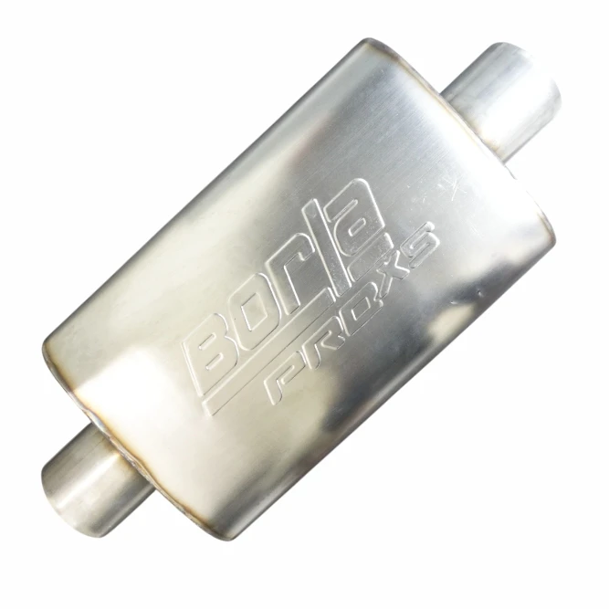 UNIVERSAL MUFFLER BORLA  3" 1 MIDDLE  IN 1 MIDDLE OUT AE-BOR-J4 (SKU 36-333)