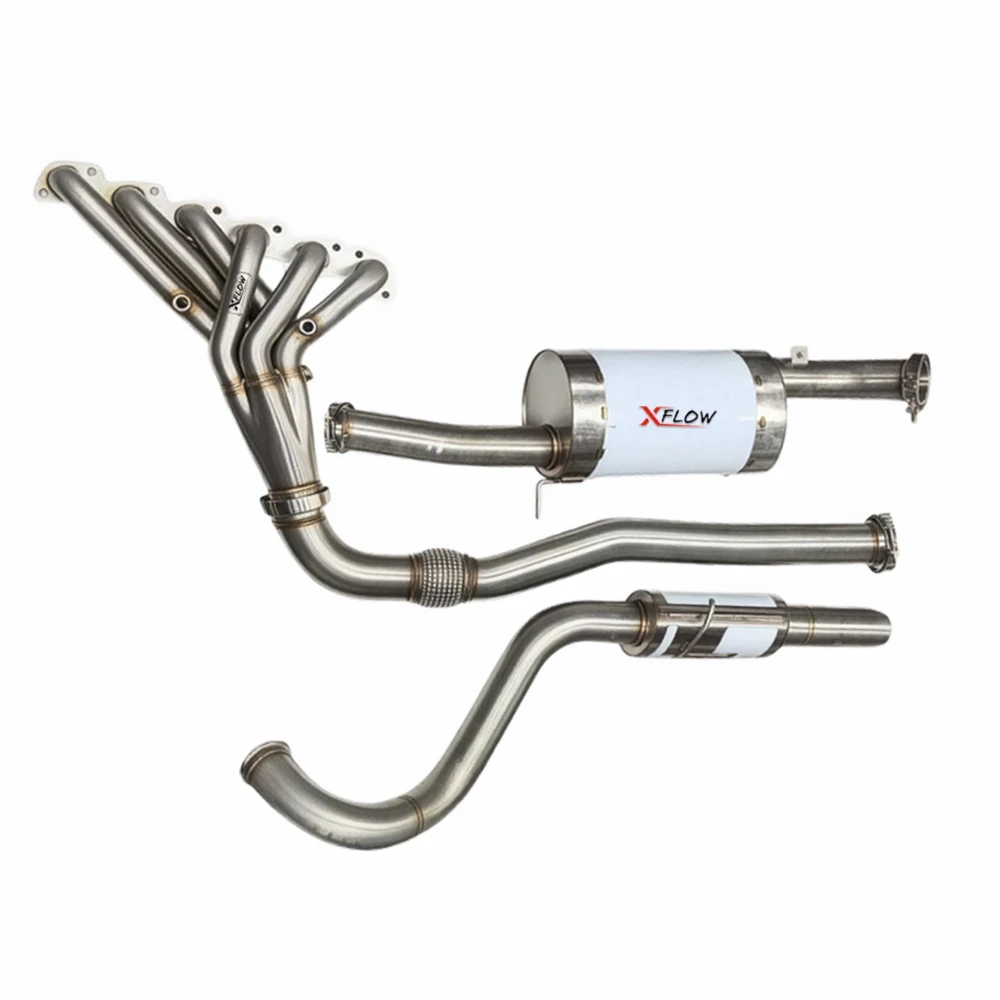 3.5" EXHAUST SYSTEM FULL KIT NISSAN TB48DE Y61 XFLOW-SEI-3.5ESFKNISS (SKU 36-368)