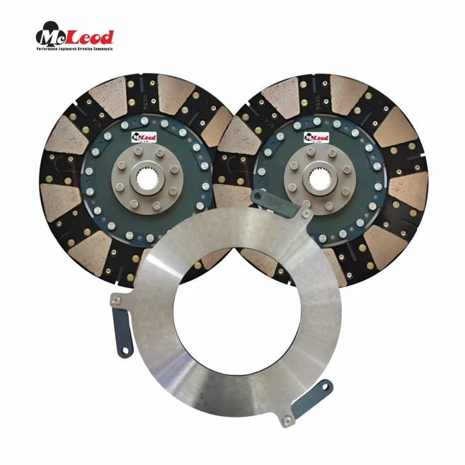 CLUTCH DISC RXT  WITH FLOATER NISSAN TB48DE 24 SPLIN MCLEOD MCL-692224-10WF (SKU 37-362)